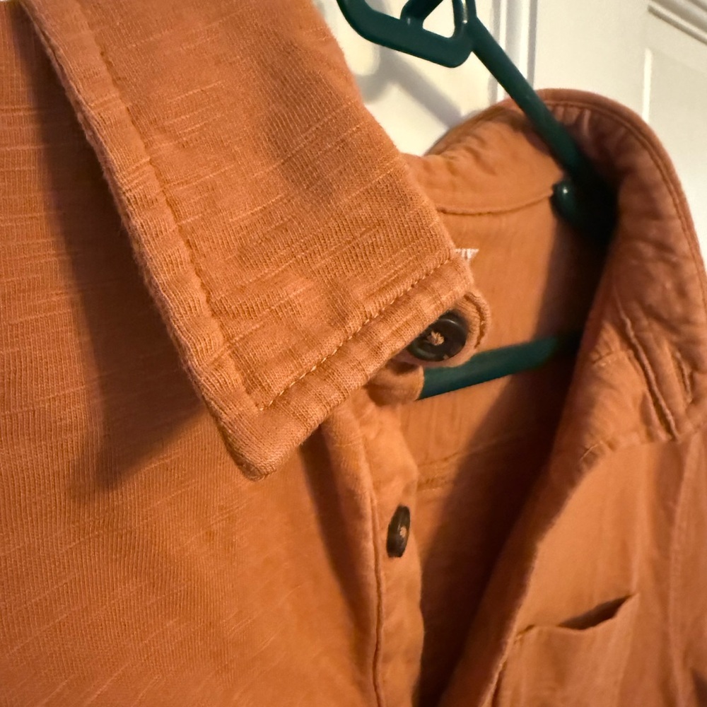 J. Crew 100% Cotton Men’s Small Terracotta Shirt